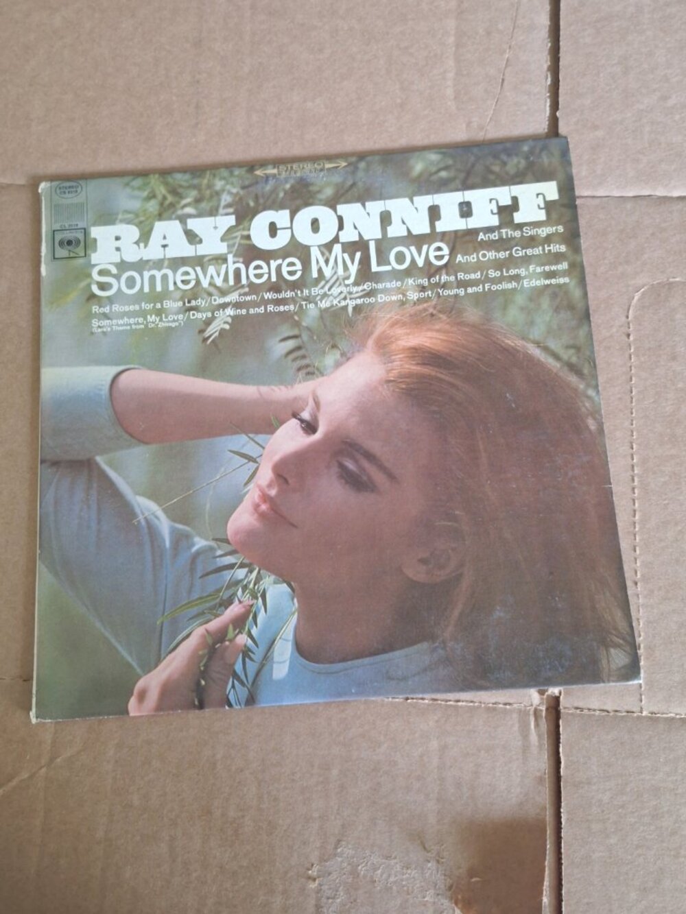 Ray Conniff somewhere my love lp record